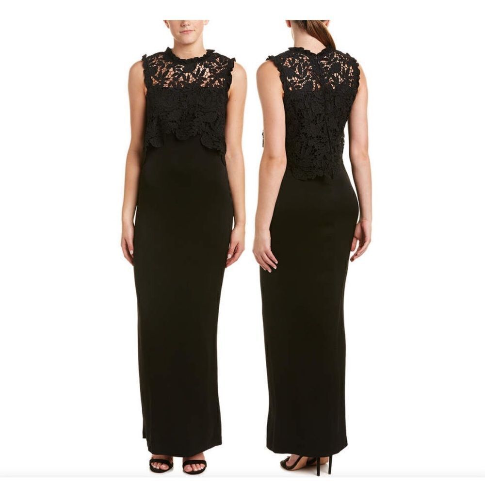 Shoshanna Black Evening Gown